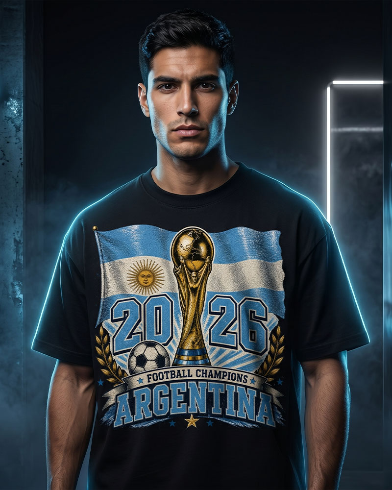 Argentina La Albiceleste — cultural T-shirt collection hero image