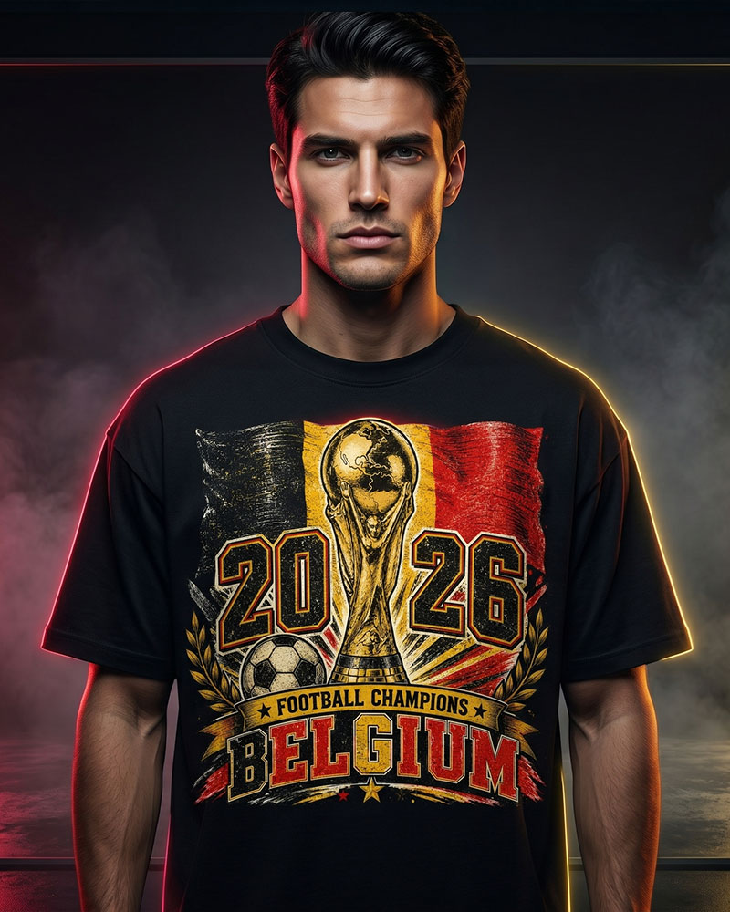 Belgium Red Devils — cultural T-shirt collection hero image