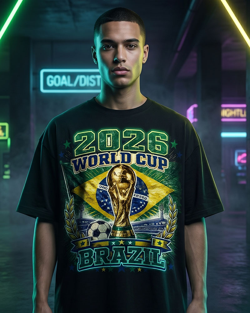 Brazil Seleção Canarinho — cultural T-shirt collection hero image