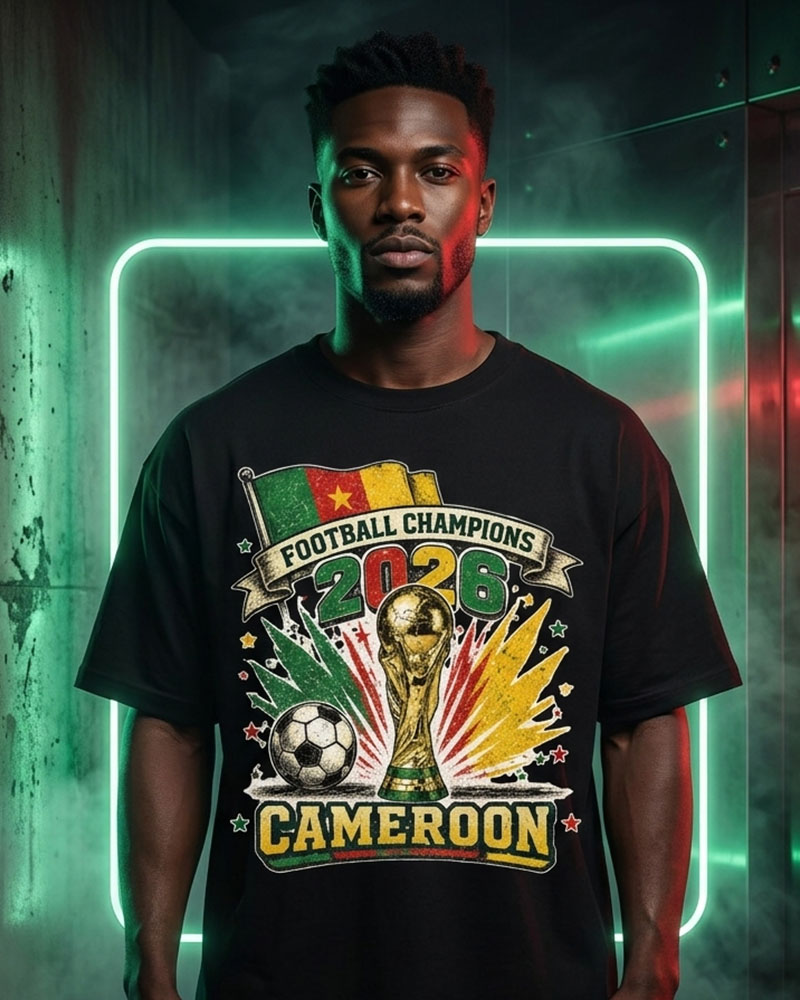 Cameroon Indomitable Lions — cultural T-shirt collection hero image