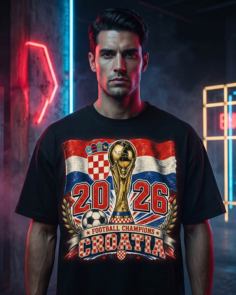 Croatia Vatreni — cultural T-shirt collection hero image