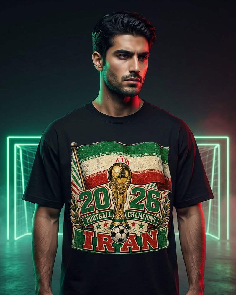 Iran Team Melli — cultural T-shirt collection hero image
