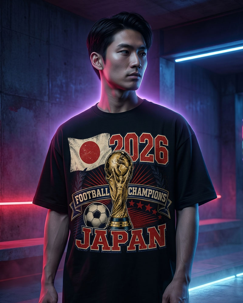 Japan Samurai Blue — cultural T-shirt collection hero image