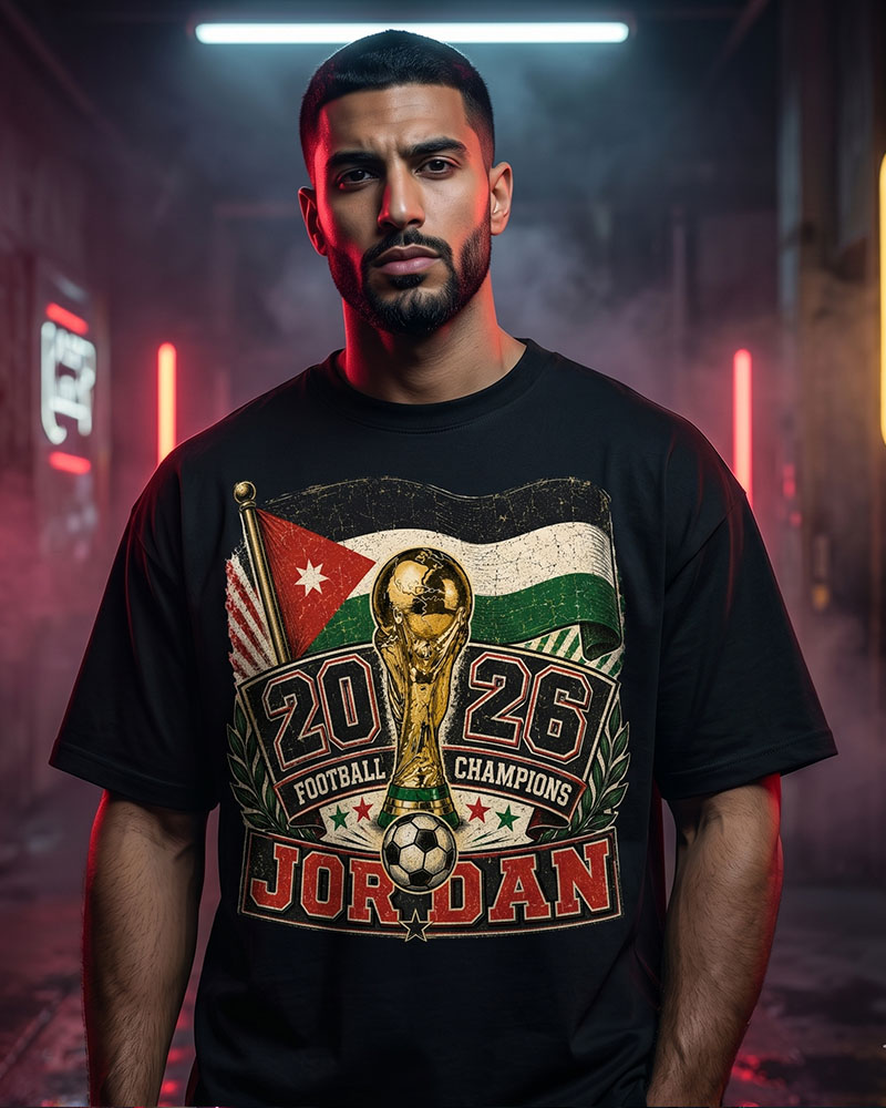 Jordan Al-Nashama — cultural T-shirt collection hero image