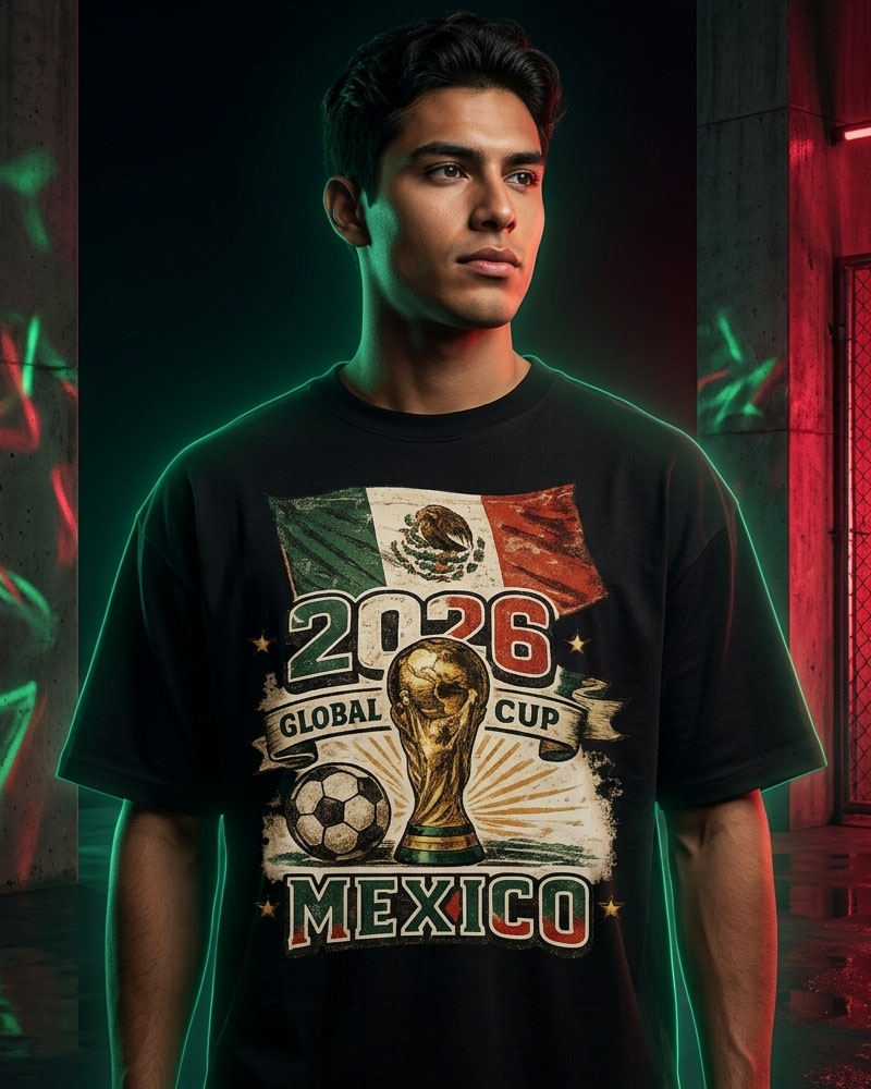 Mexico El Tri — cultural T-shirt collection hero image