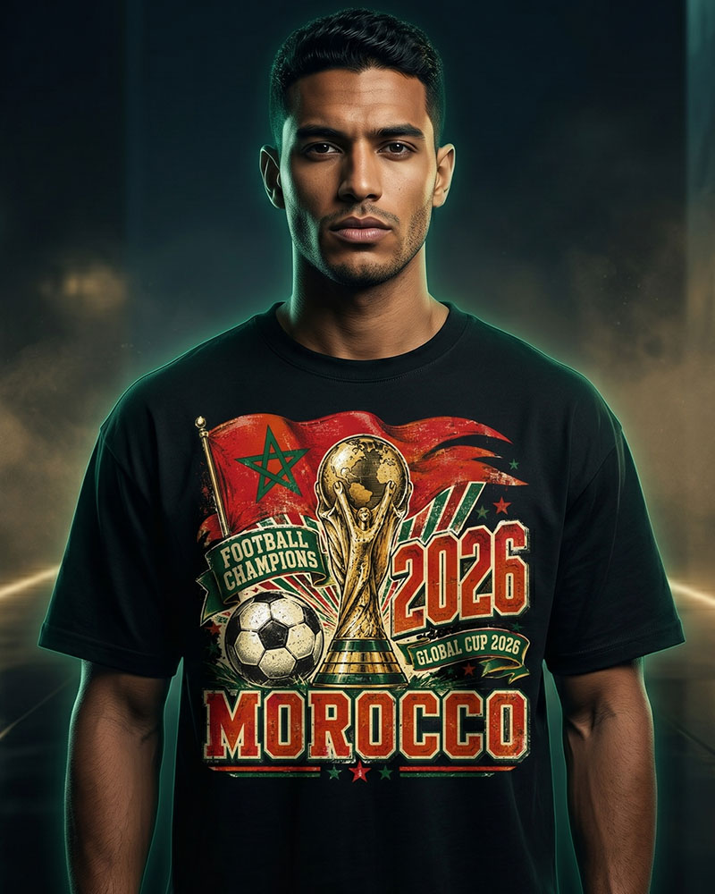 Morocco Atlas Lions — cultural T-shirt collection hero image