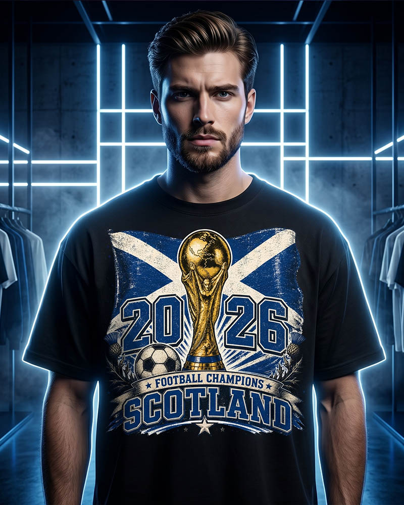 Scotland Tartan Army — cultural T-shirt collection hero image