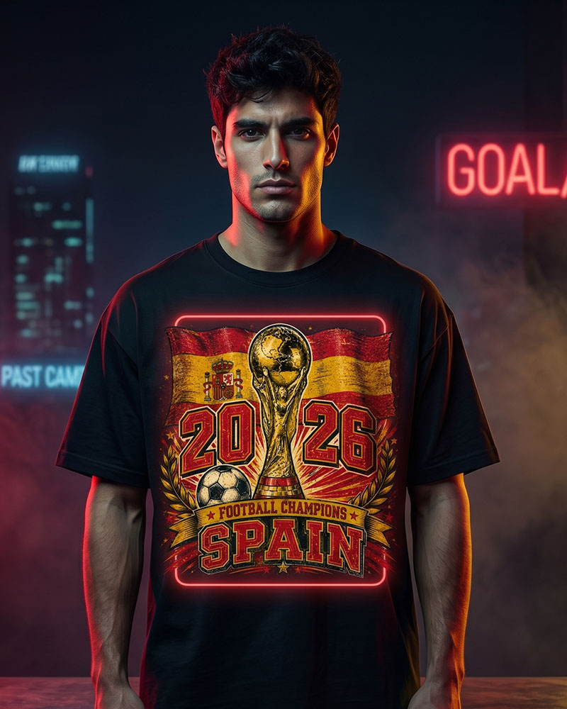 Spain La Roja — cultural T-shirt collection hero image