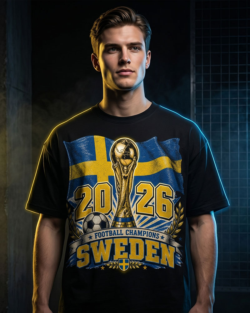 Sweden Blågult — cultural T-shirt collection hero image